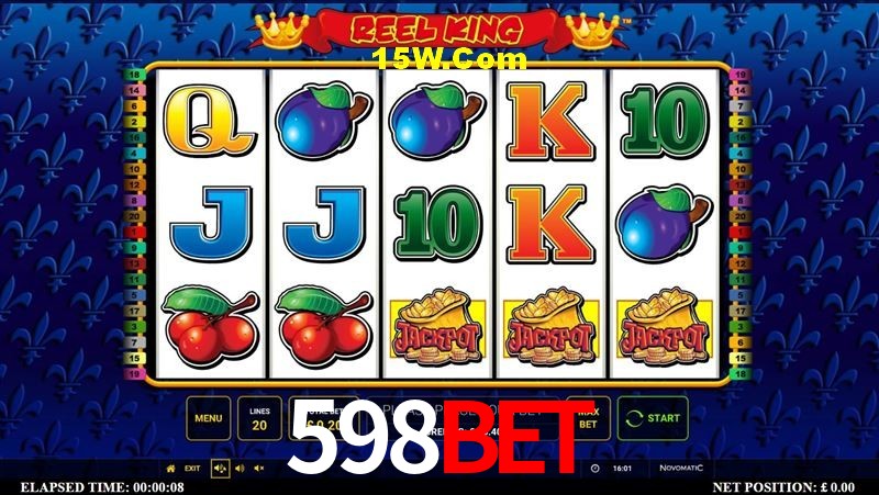 Mesa de Blackjack 598bet